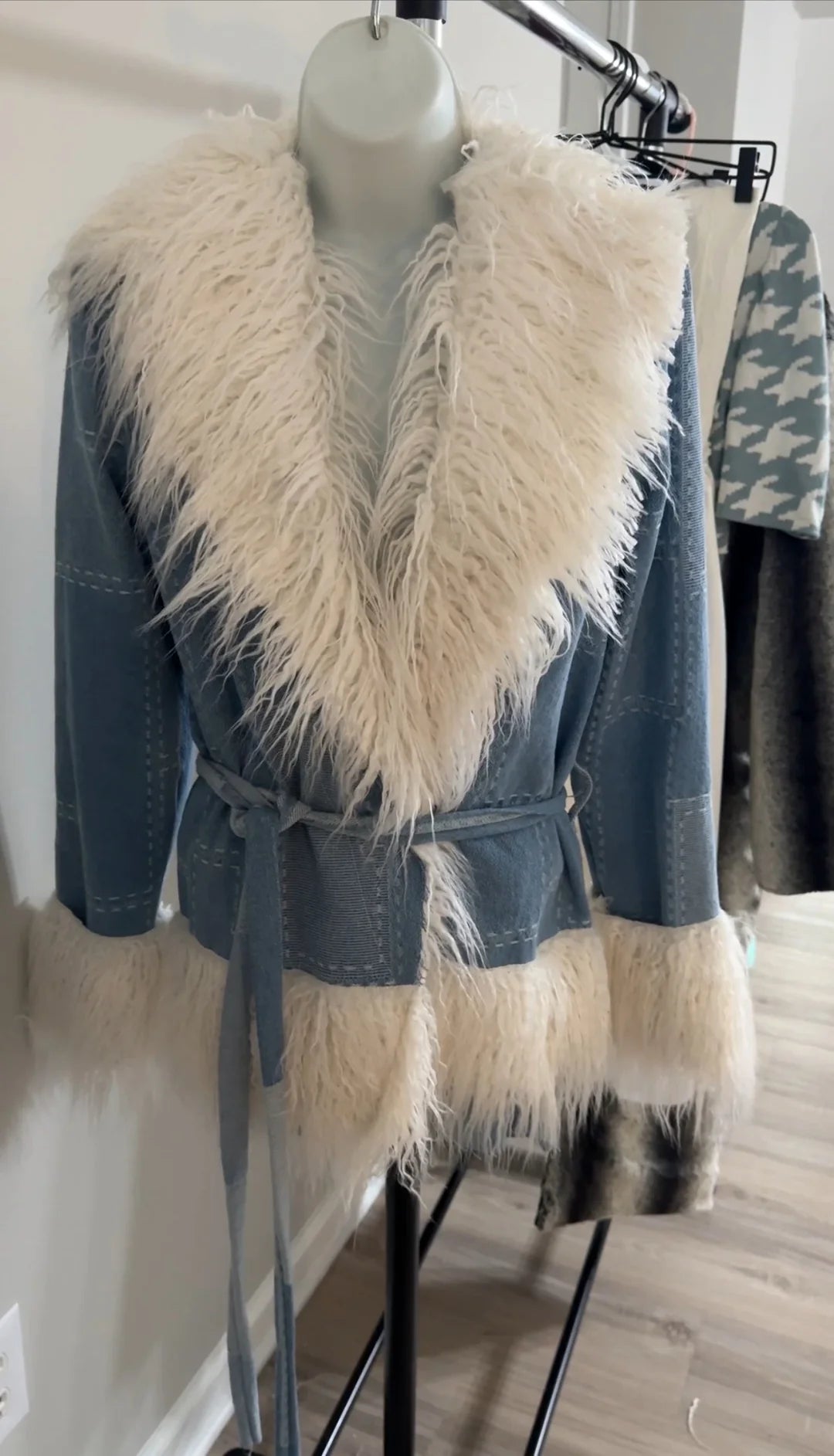 Jean Patchwork Jacket Extra Petite